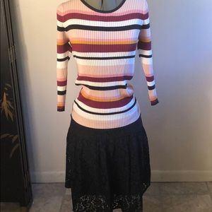 Ann Taylor LOFT Sweater and skirt